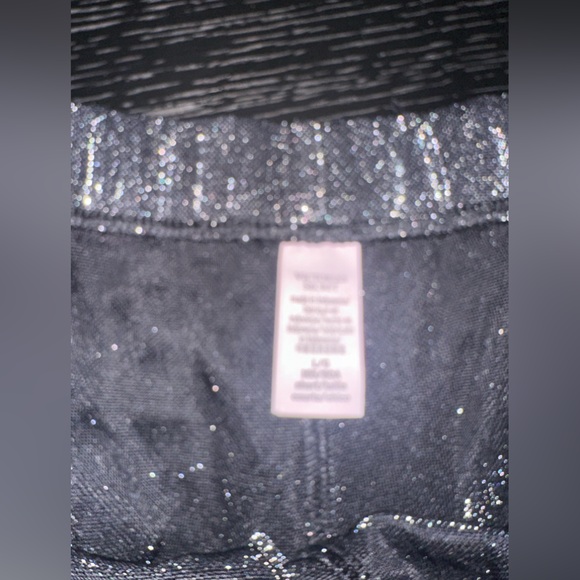 Victorias Secret Silver Shine Long Pajamas Set Large - Picture 10 of 10